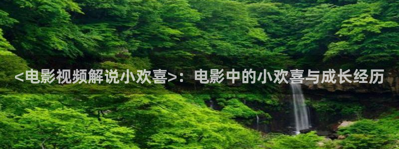 西瓜影院在线观看全集电视剧免费：<电影视频解说小欢喜>：电影中的小欢喜与成长经历