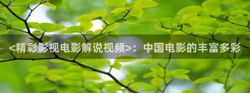 橘子红了电视剧全集免费观看西瓜：<精彩影视电影解说视频>：中国电影的丰富多彩